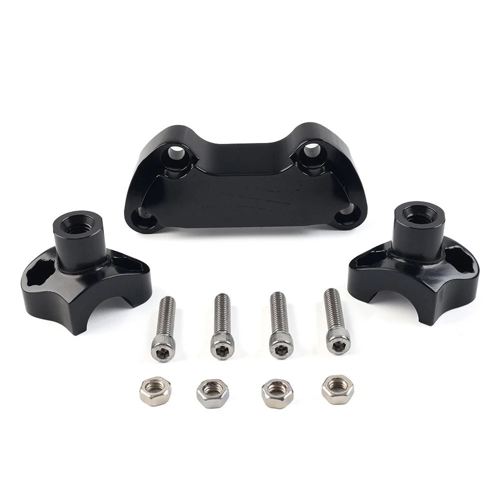 1.7" Handlebar Risers Top Clamp for Harley Dyna Softail Sportster