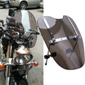 Smoke Windshield 19"x17" for Harley Sportster Dyna Glide Softail (2000–2023)