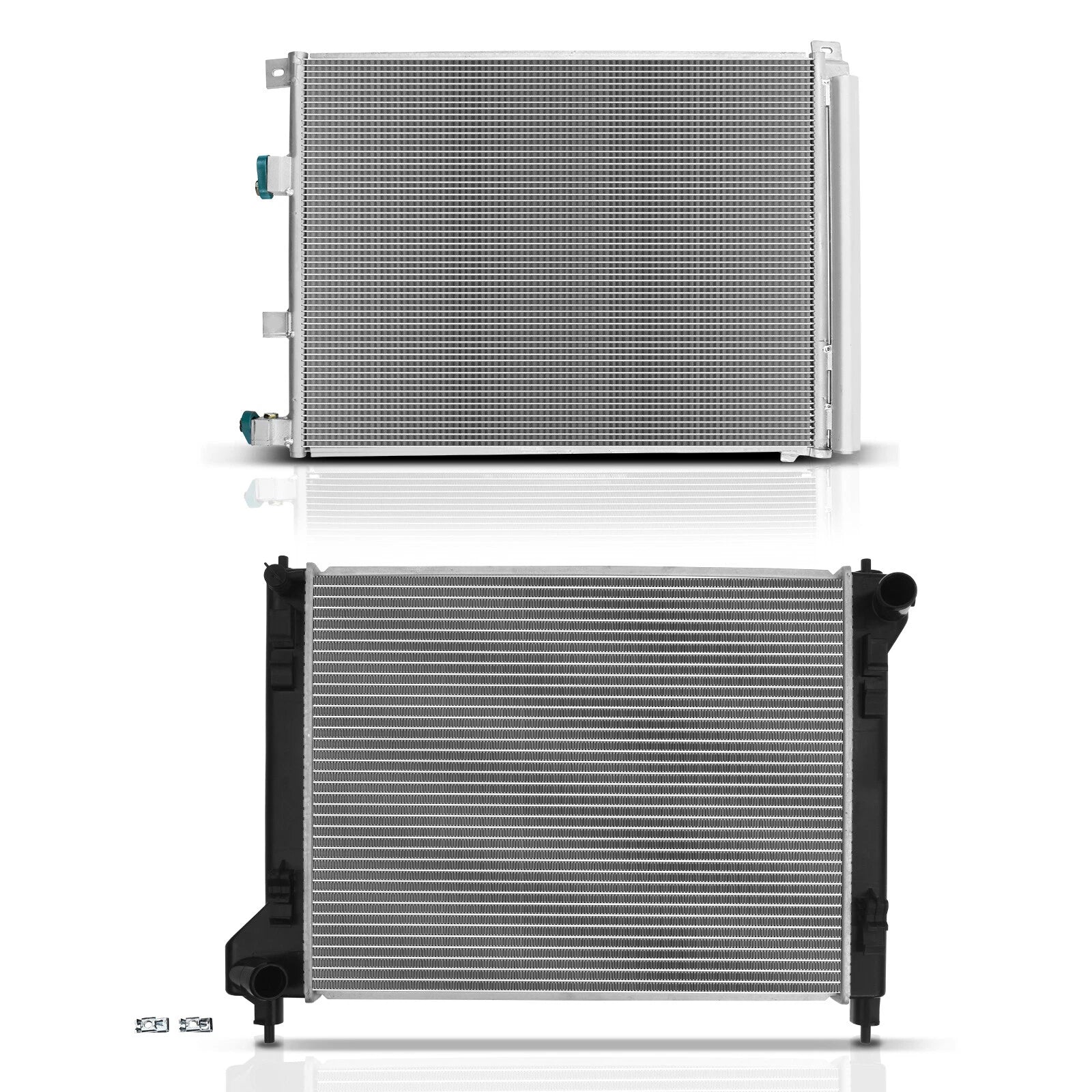 Radiator and A/C Condenser Cooling Kit for Nissan Sentra (2013–2019)