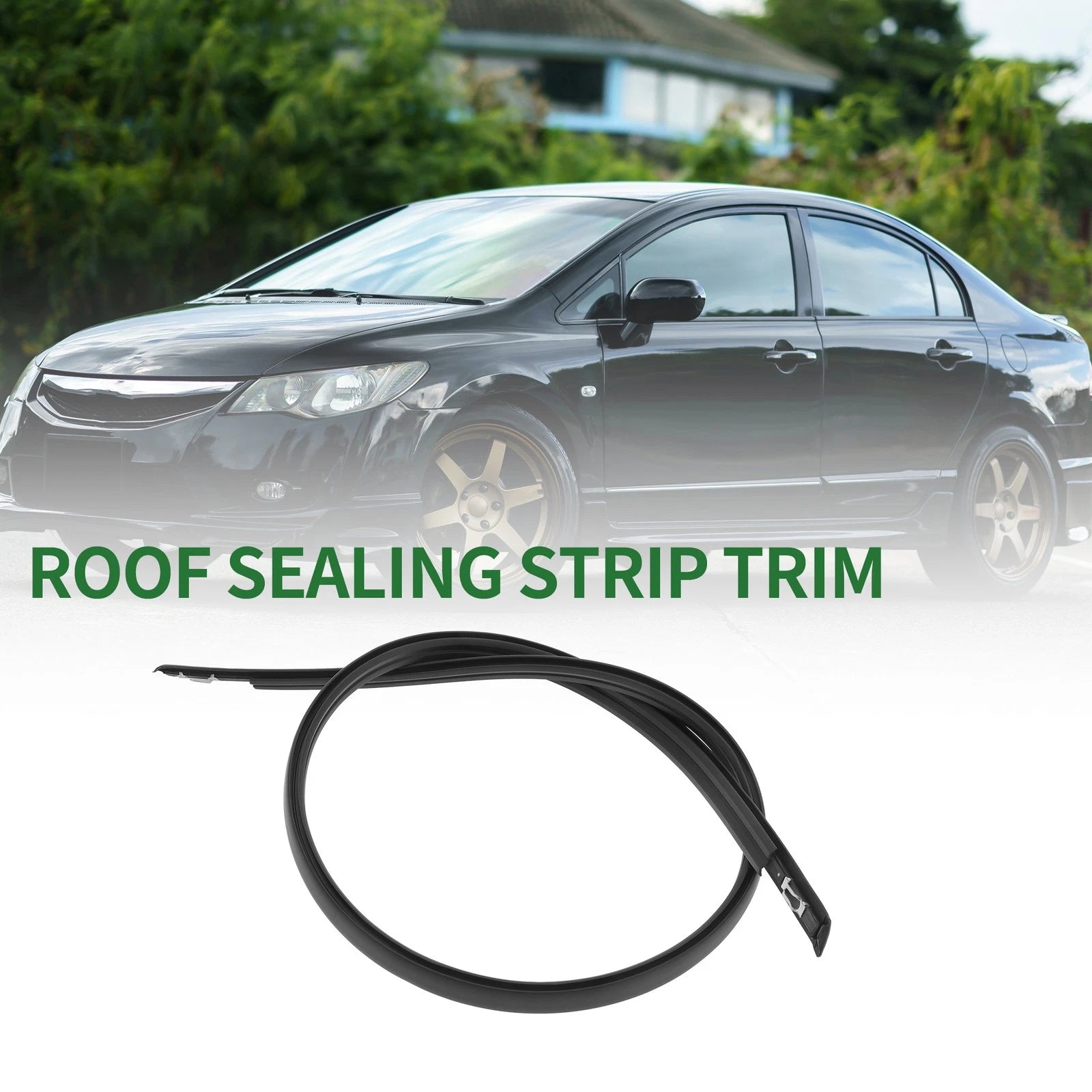 Left Roof Sealing Strip Sunroof Trim No. 74316TR0A01 for Honda Civic Sedan (2016–2021)