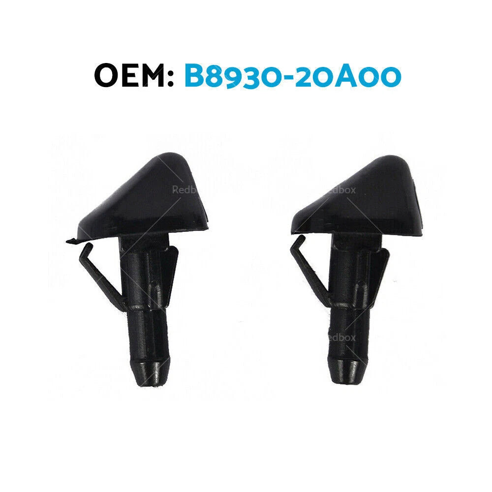 2X Windscreen Bonnet Washer Jet Nozzle for Nissan Patrol GQ (1988–1997)