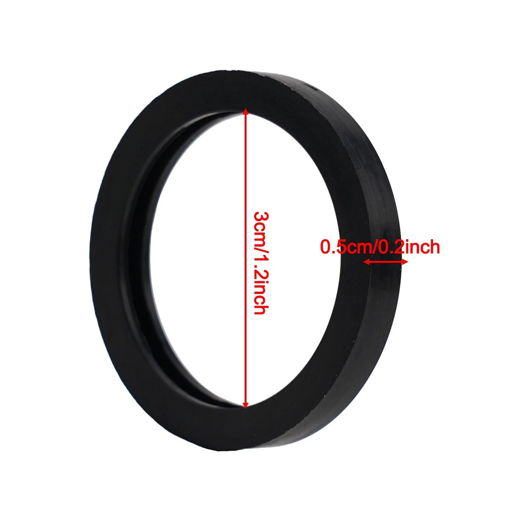 10 Pieces Rubber Gaskets for Gas Can Spout Leakproof O-Ring Seals
