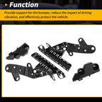 Set of 1 Front Bumper Bracket Retainer for Nissan Altima (No. 620583TA0A/622213TA0A)