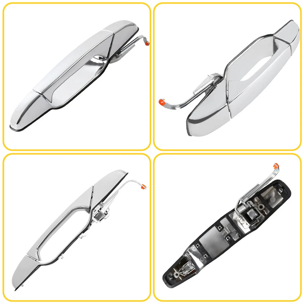 Exterior Door Handle for Chevrolet Silverado 1500 (2007-2013) Passenger Side Rear