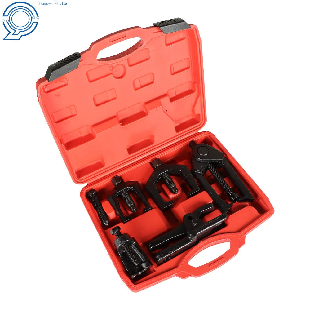 6pc Front End Ball Joint Tie Rod Tool Set for Universal Vehicles 