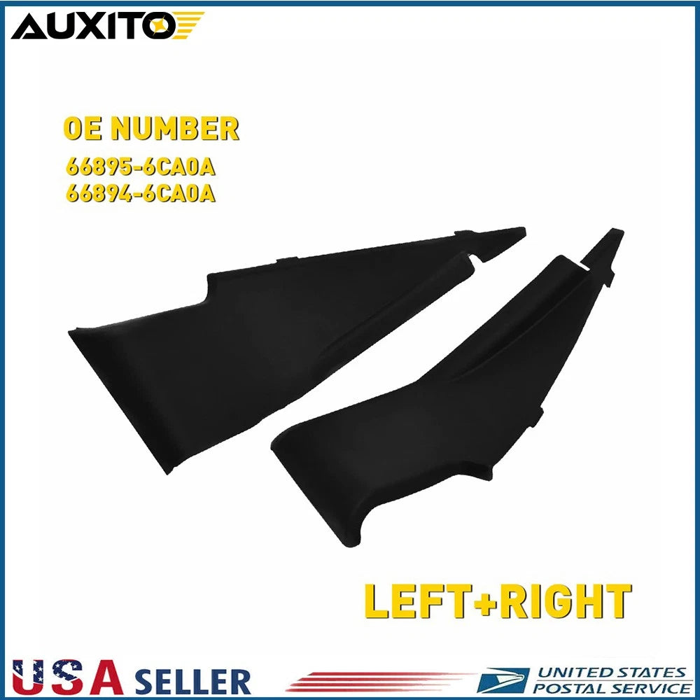 2X Front Windshield Wiper Side Cowl Trim for Nissan Altima (2019–2021)