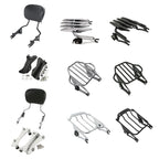 Sissy Bar Backrest Luggage Rack Docking Hardware for Harley Touring (2014–2025)