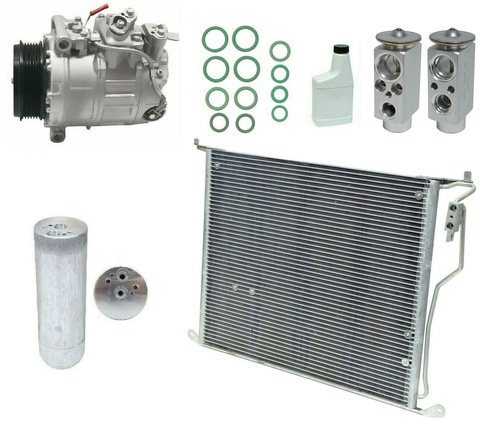 AC Compressor Kit with Condenser for Toyota Hilux BA70 (1991–1997)