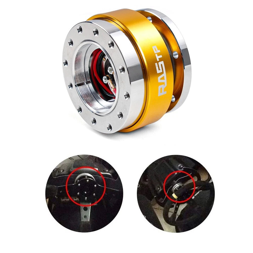 Steering Wheel Quick Release Hub Adapter Kit for Universal Cars (All Years)