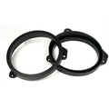 6.5" Black Front Door Speaker Spacers for Subaru Forester (2003-2023)