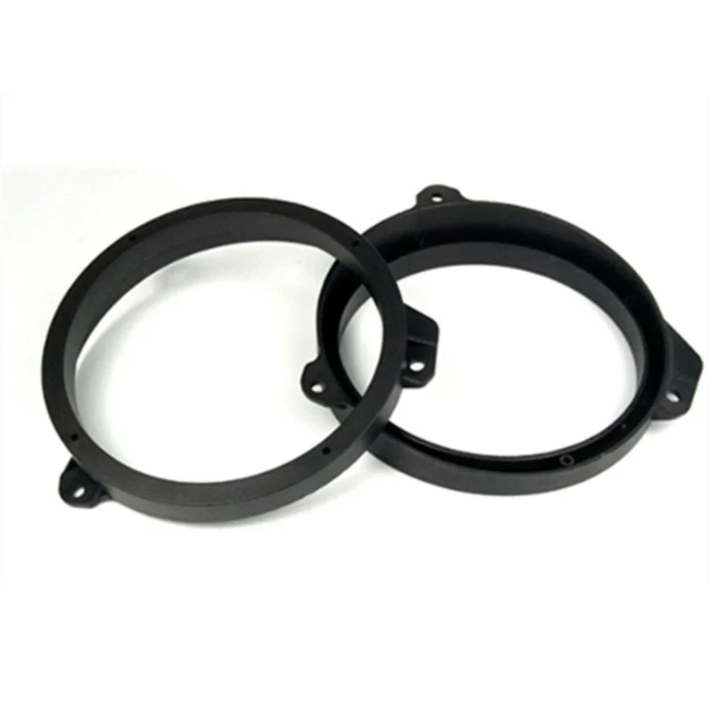 6.5" Black Front Door Speaker Spacers for Subaru Forester (2003-2023)
