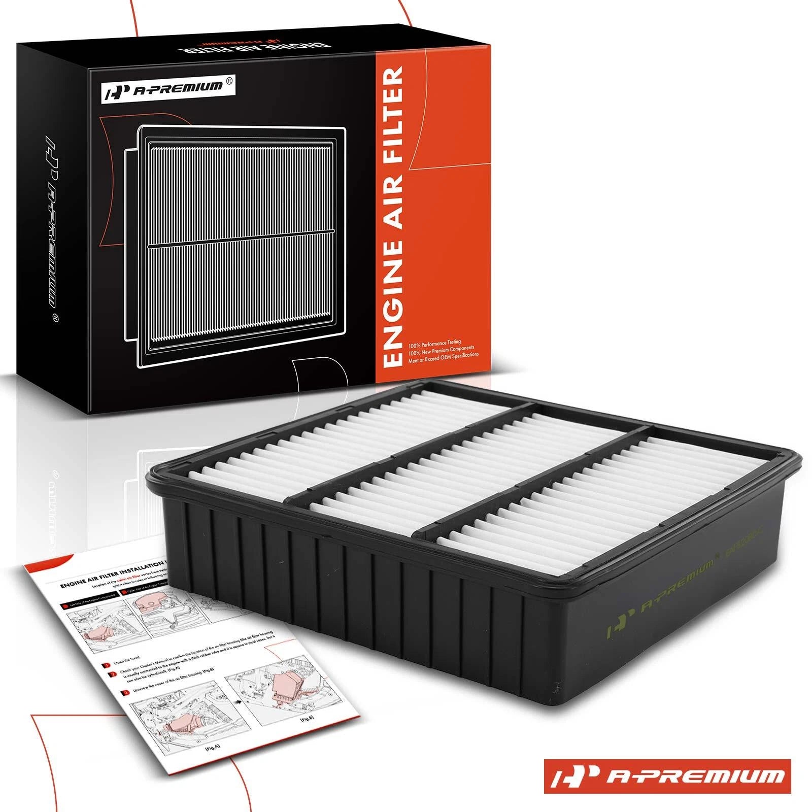 Engine Air Filter for Mitsubishi Outlander, Mirage, Lancer (1997–2006)