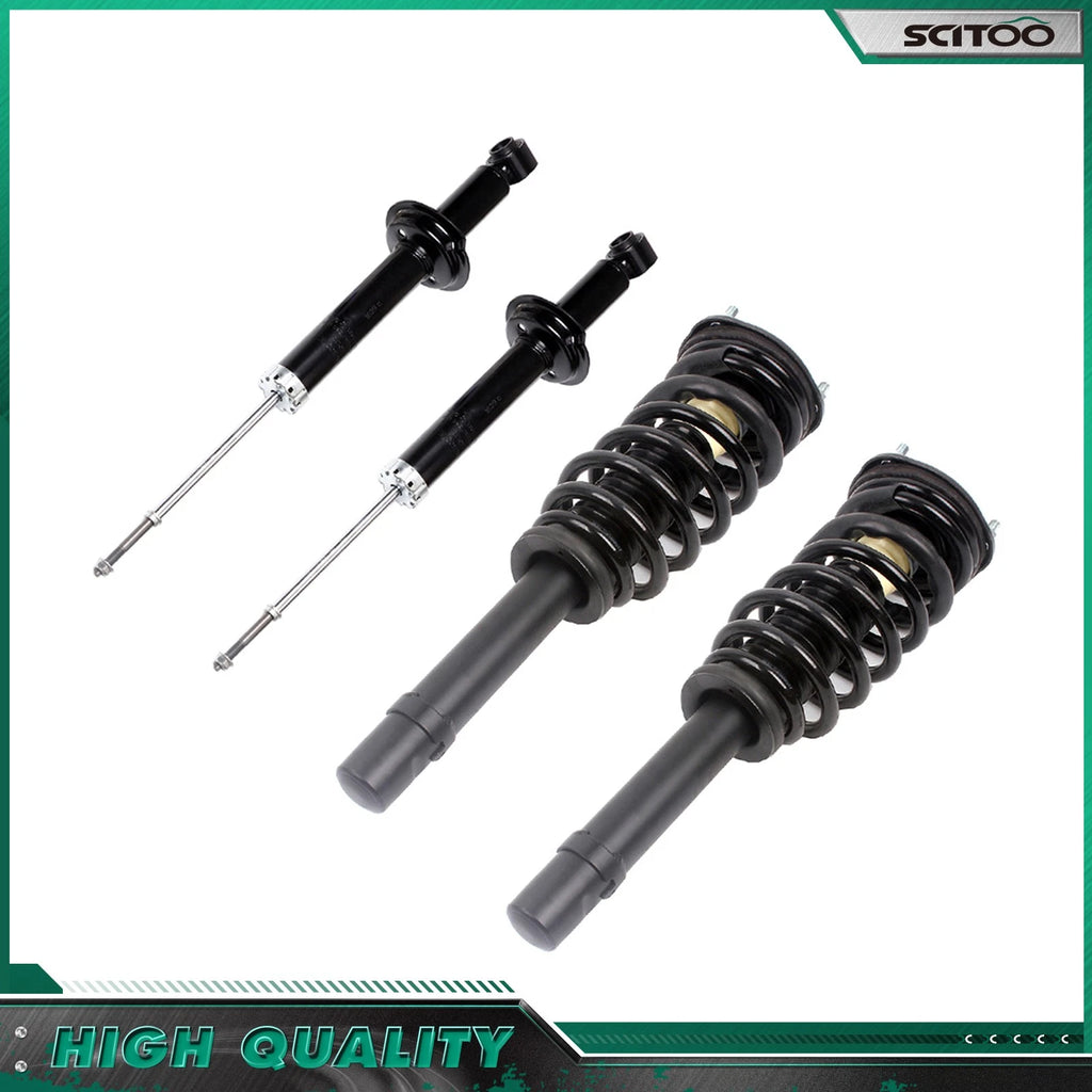 Set of 4 Front Struts w/ Spring & Rear Shocks for Kia Magentis/Optima (2001–2006)