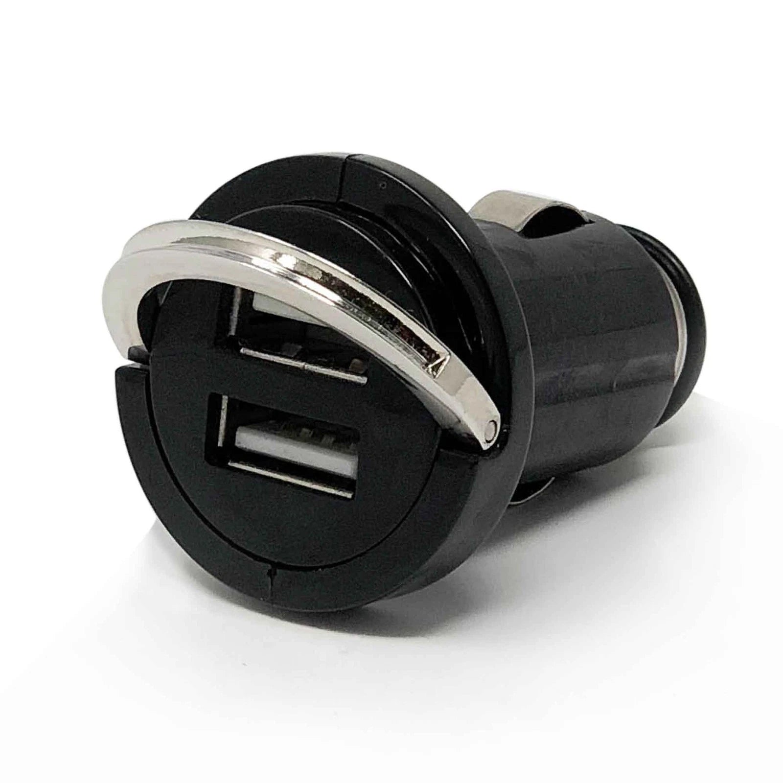 Set of 2 Dual USB Charger Adapter for Cigarette Lighter (12V-24V) FO3735-M2