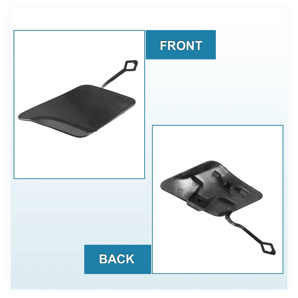 Tow Hook Cover A2048850526 for Mercedes-Benz C250 (2012–2014) Black