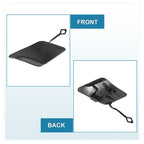Tow Hook Cover A2048850526 for Mercedes-Benz C250 (2012–2014) Black