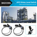 2X Water Level Sensor Float Switch for Horizontal Liquid Tank