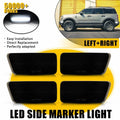 Set of 4 Smoked White LED Marker Lights for Ford Bronco Sport (2021–2023)
