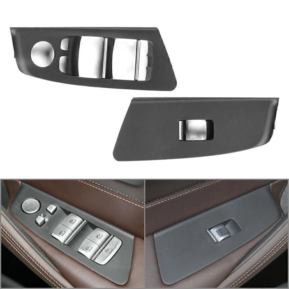 Interior Front Window Switch Lock Cover Trim for BMW 5 Series G30 G31 G38 (2017–2023)