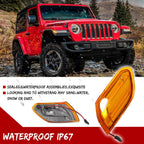 LED Side Marker Lights for Jeep Wrangler (2018–Present)