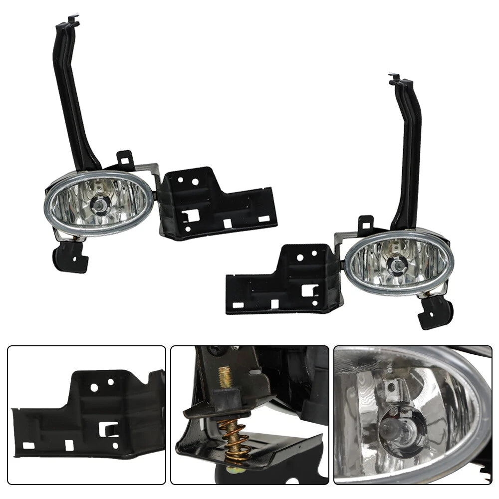 Set of 2 Front Fog Lights for Honda Accord Sedan (2008–2010)