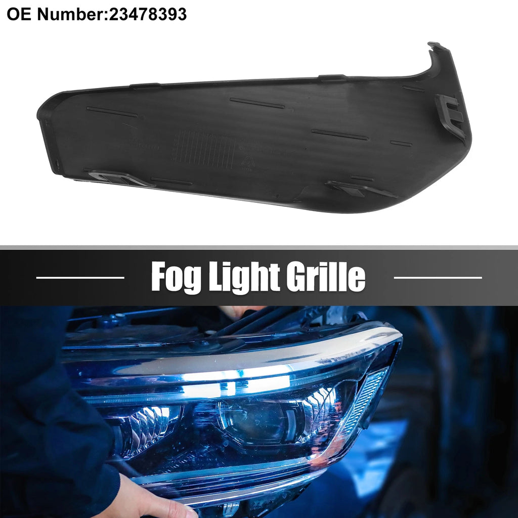 Front Left Fog Light Grille Cover Trim for Chevy Malibu (2016–2018) 23478393