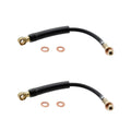 Set of 2 Front Brake Hydraulic Hoses for ACDelco Caballero Century Cutlass Salon