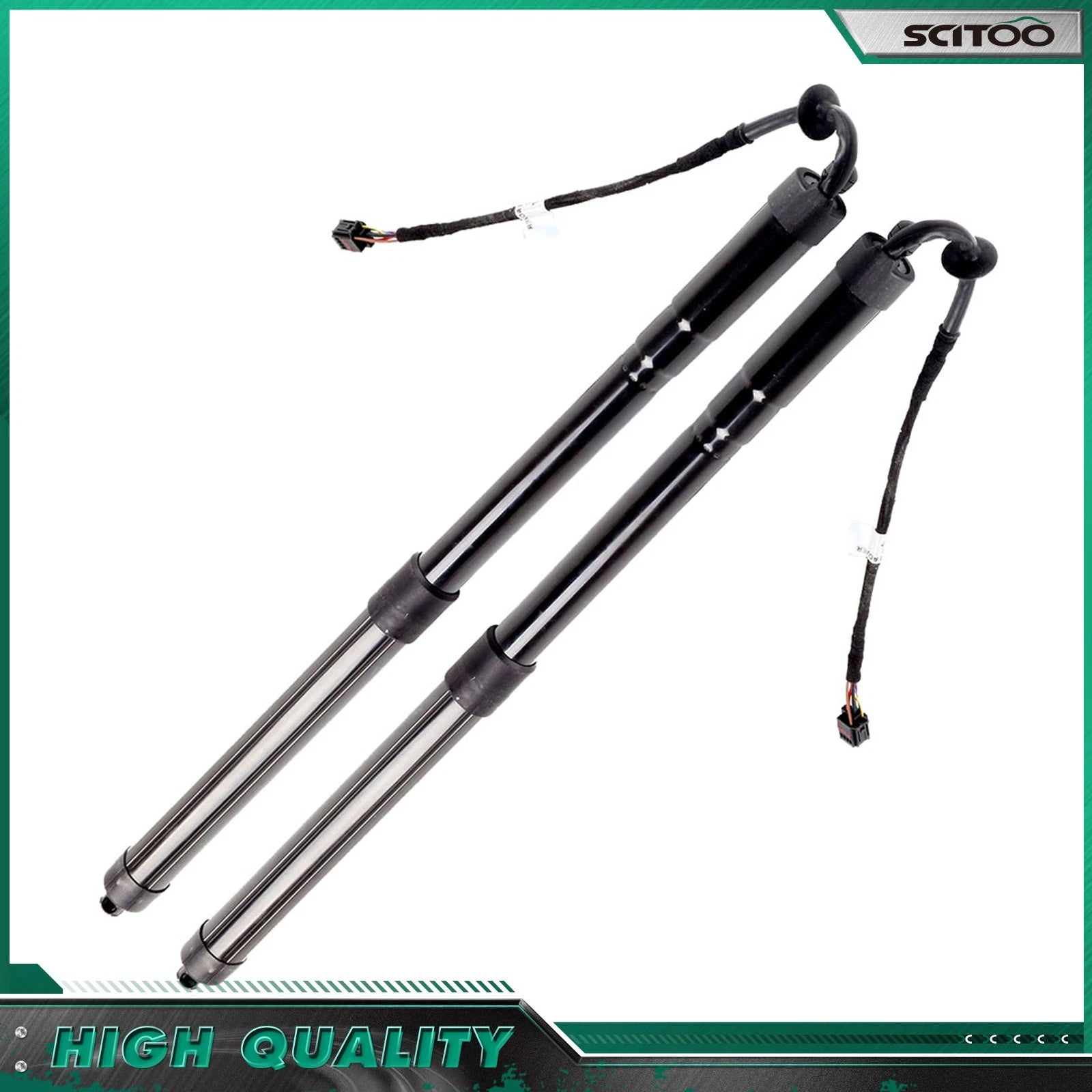 2X Rear Liftgate Lift Supports Struts for Range Rover Evoque (2012–2017)