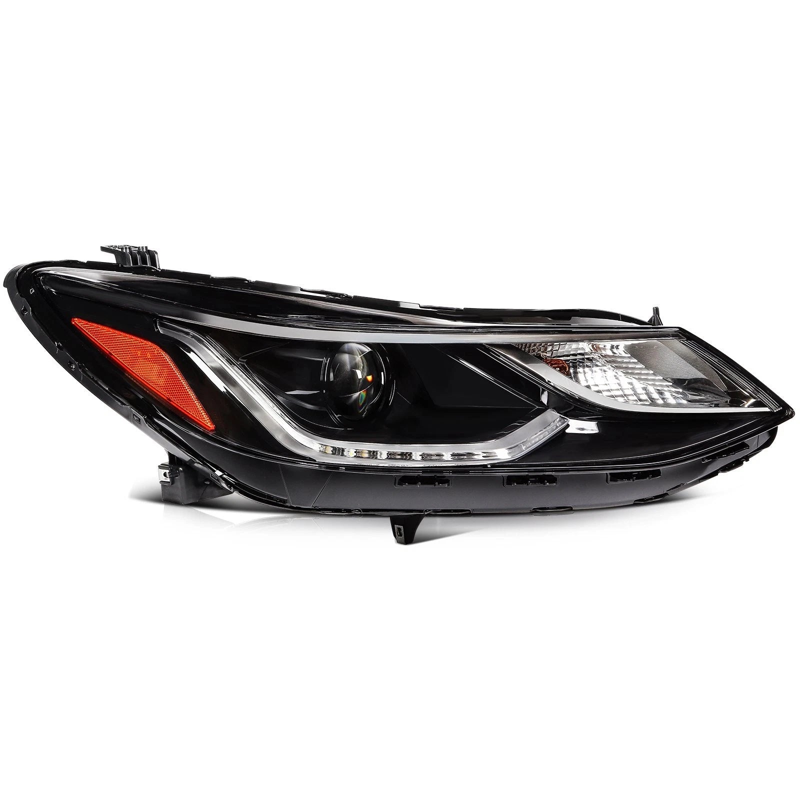 2X Headlight Assembly for Chevy Cruze Sedan (2016–2019)