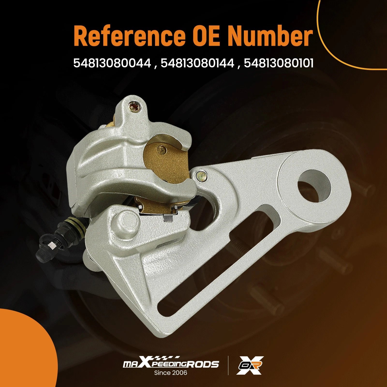 Rear Brake Caliper for KMT 300 XC-W 350 XCF-W 530 EXC Six Days (2014–2016)