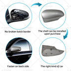 Mirror Cover Cap for Toyota Corolla (2012–2018) 1F7 LH Silver