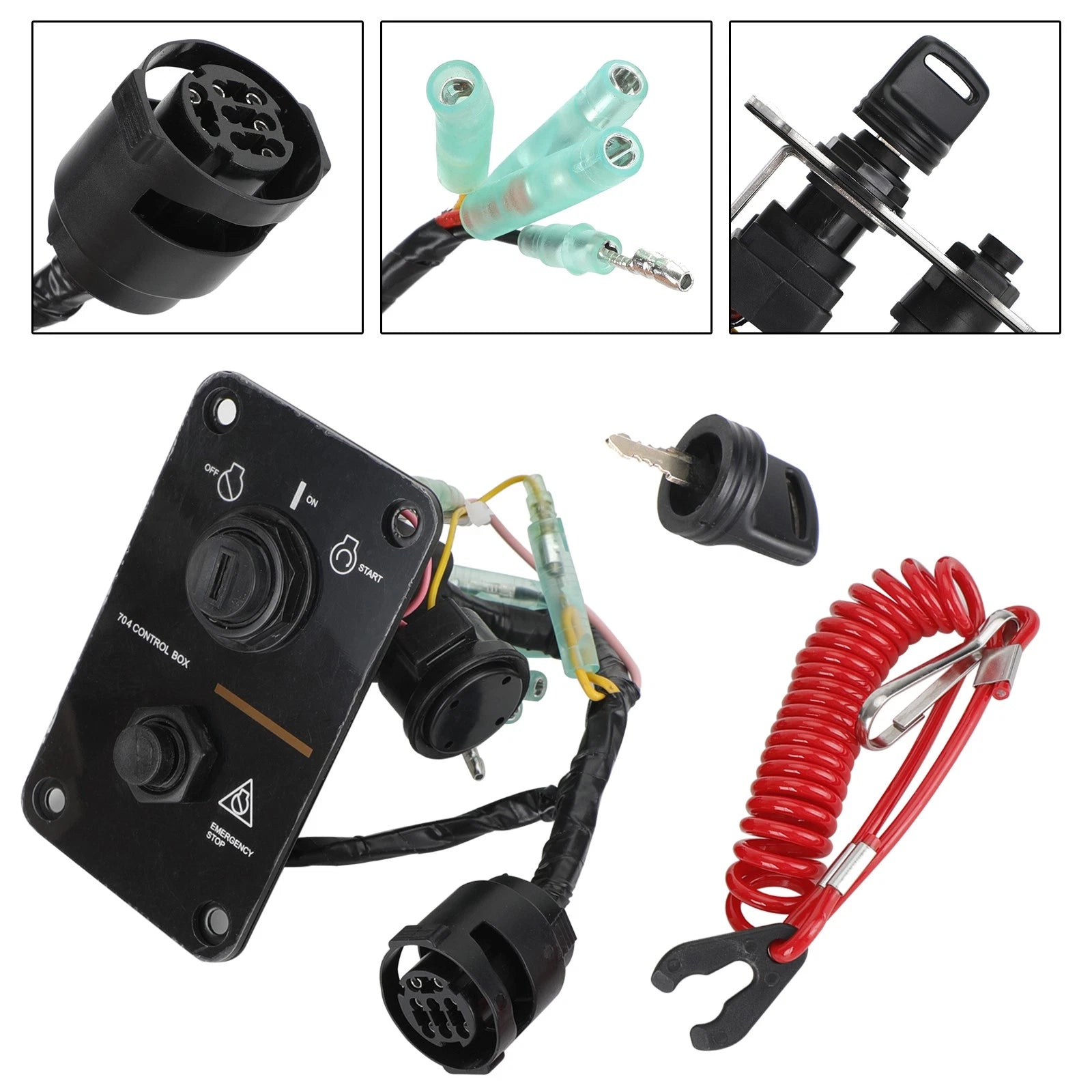 Engine Switch Panel for Yamaha Outboard Motors (704-82570-08-00)