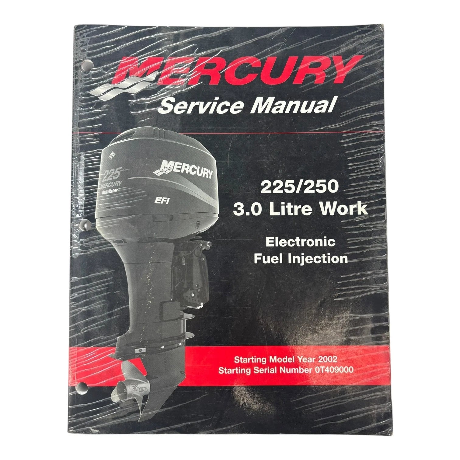 Service Manual for Mercury 225/250 3.0L EFI (2001) 90-884294