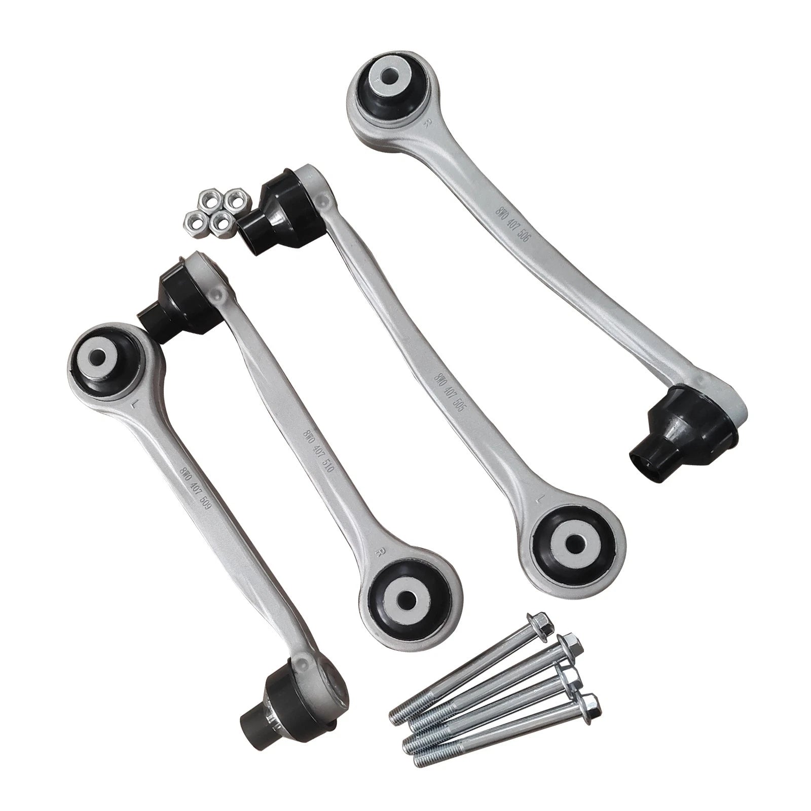 4X Front Upper Control Arms Kit for Audi A4 A5 S4 S5 RS4 RS5 (2016–2022)