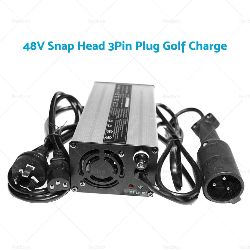 3Pin Snap Head Plug for EZGO TXT, Club Car DS (48V 6A)