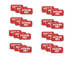 24Pcs Gasoline Only Fuel Caution Warning Decal for Gas Tank