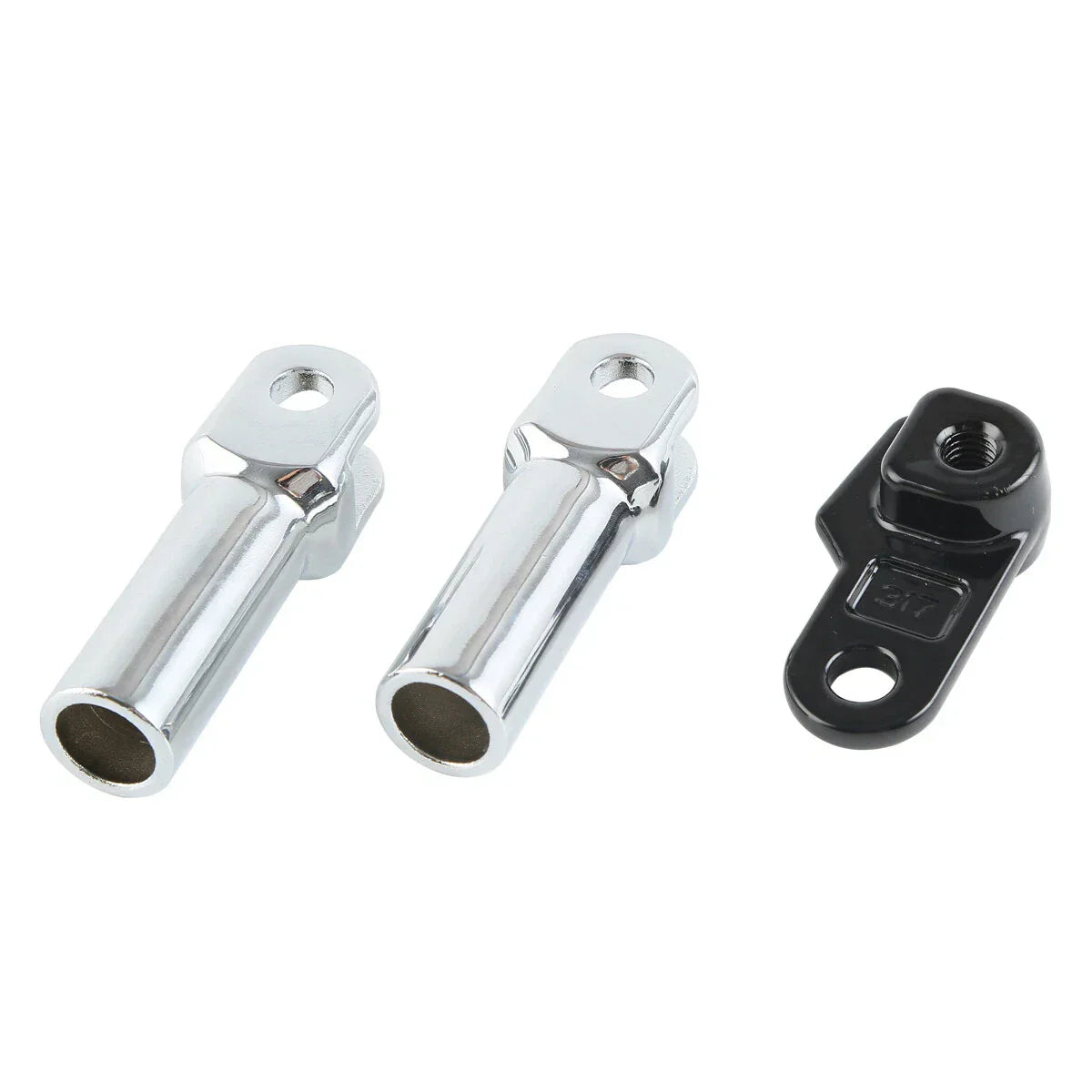 Chrome Passenger Foot Pegs Mount Clevis Kit for Harley Softail Slim (2012-2017)