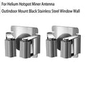 Wall Mount Holder for Helium Hotspot Miner (Stainless Steel)