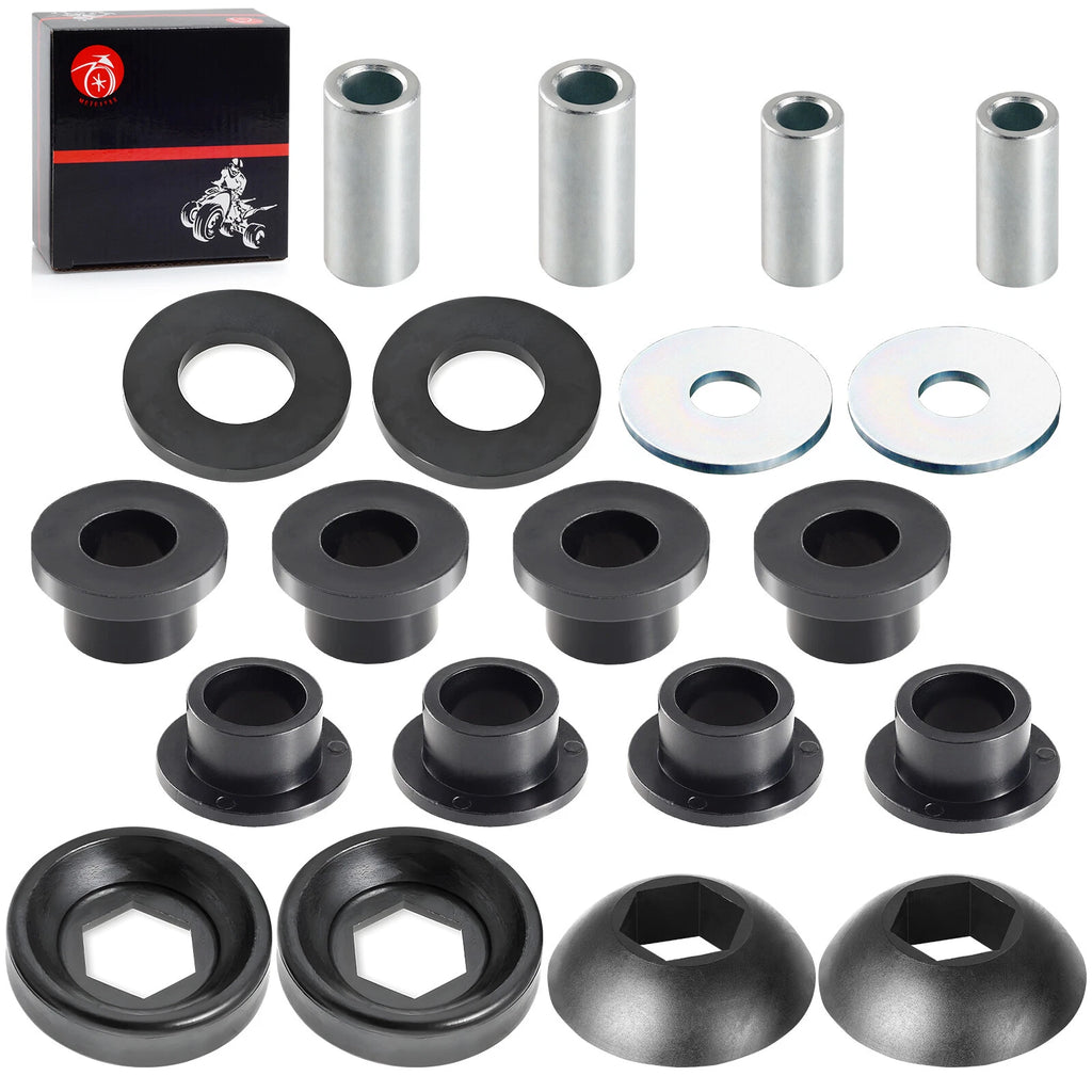 Front & Rear Shock Pivot Ball Bushings Sleeve for Polaris Ranger 500 (1998–2022)