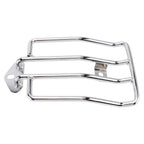 Chrome Solo Seat Luggage Rack for Harley Sportster XL 883 1200 (2004–2022)