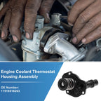 Engine Coolant Thermostat Housing Assembly No. 11518516203 for BMW 328D (2014–2018)