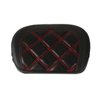Passenger Backrest Pad with Red Stitching for Touring CVO Glide (1996-Present)