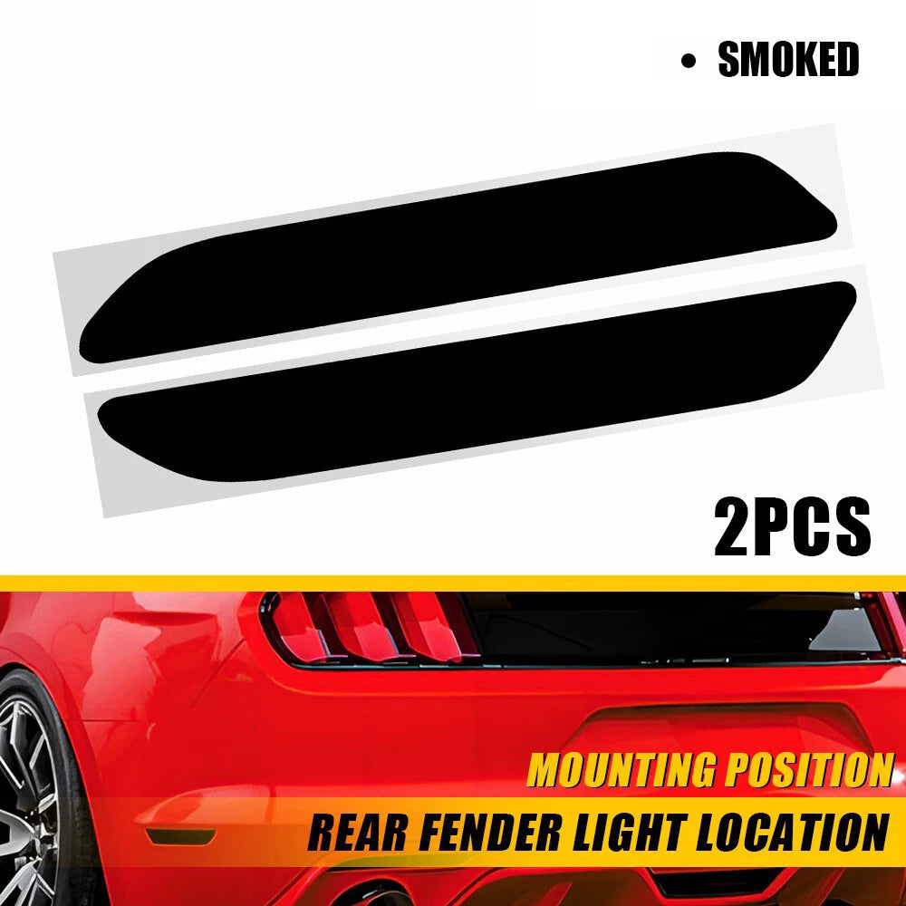 Smoke Side Marker Light Tint for Ford Mustang (2015–2021)