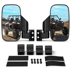 UTV Rear View Side Mirrors 1.75"-2" for Polaris RZR XP 900 1000, Honda Talon 1000