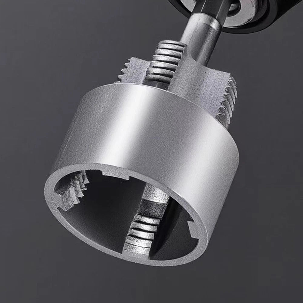 Dual Purpose Pipe Threading Tool for Internal External Threads (Alloy Steel)