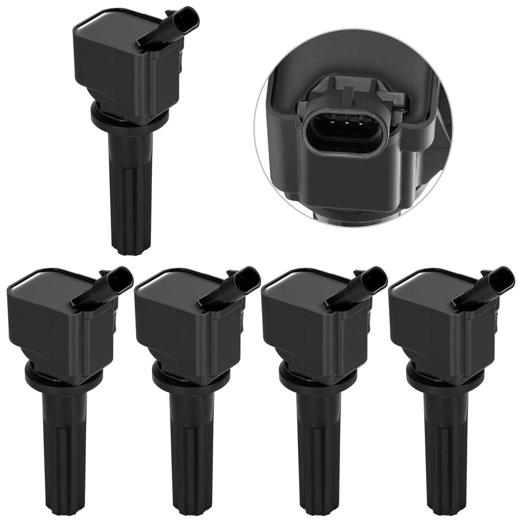5PC Ignition Coils for GMC Envoy XL, Chevrolet Trailblazer EXT (2002–2009) UF497