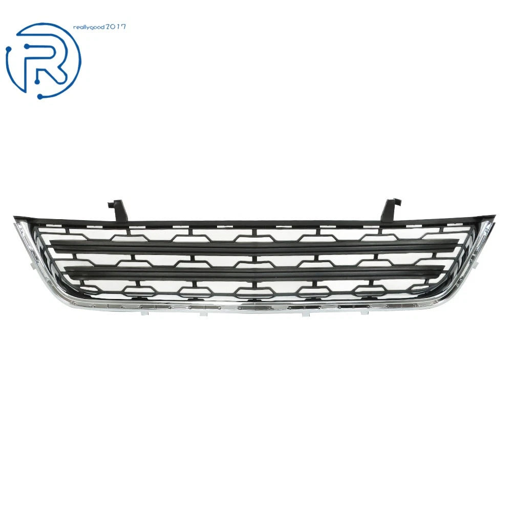 Chrome and Black Front Lower Bumper Grille for Chevrolet Traverse (2013-2017)