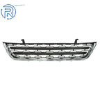 Chrome and Black Front Lower Bumper Grille for Chevrolet Traverse (2013-2017)