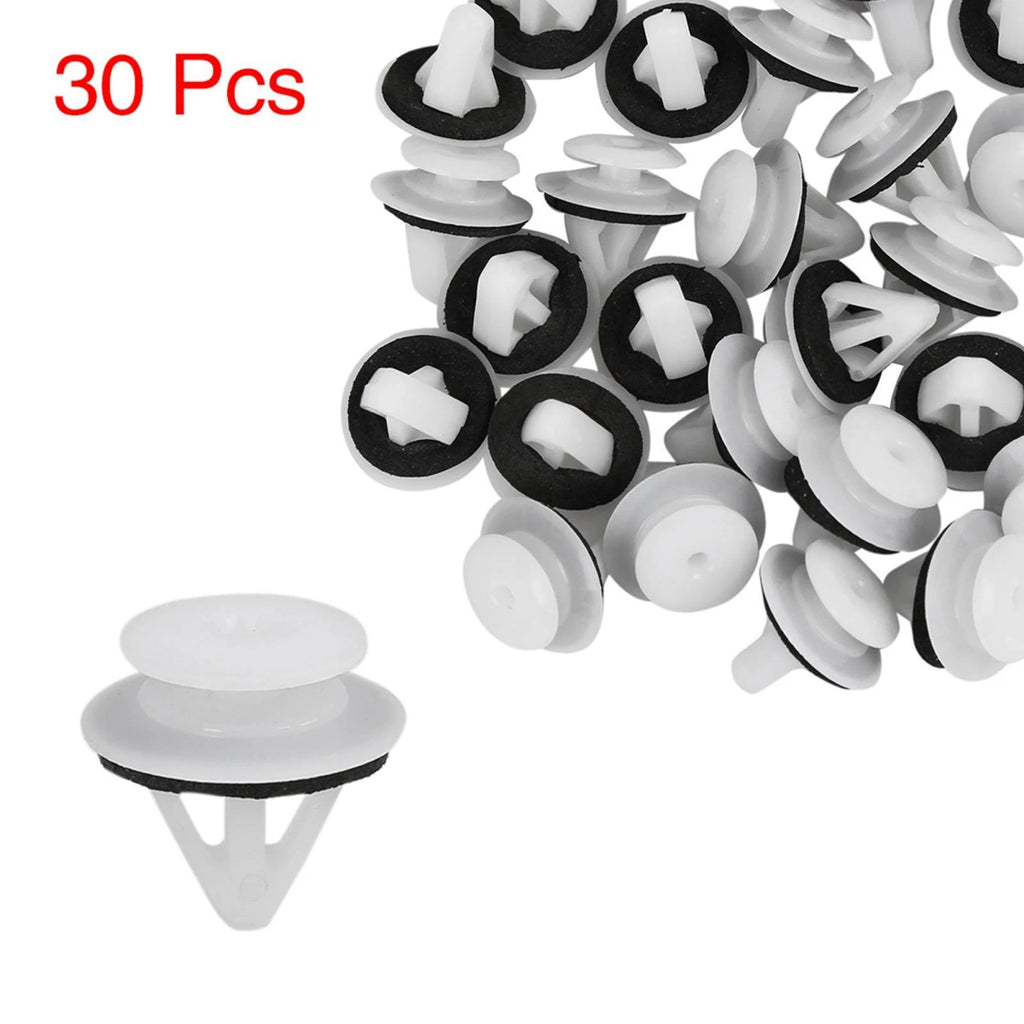 30pcs Nylon Door Trim Panel Retainer Clips G18K-51-SJ3 for Mazda