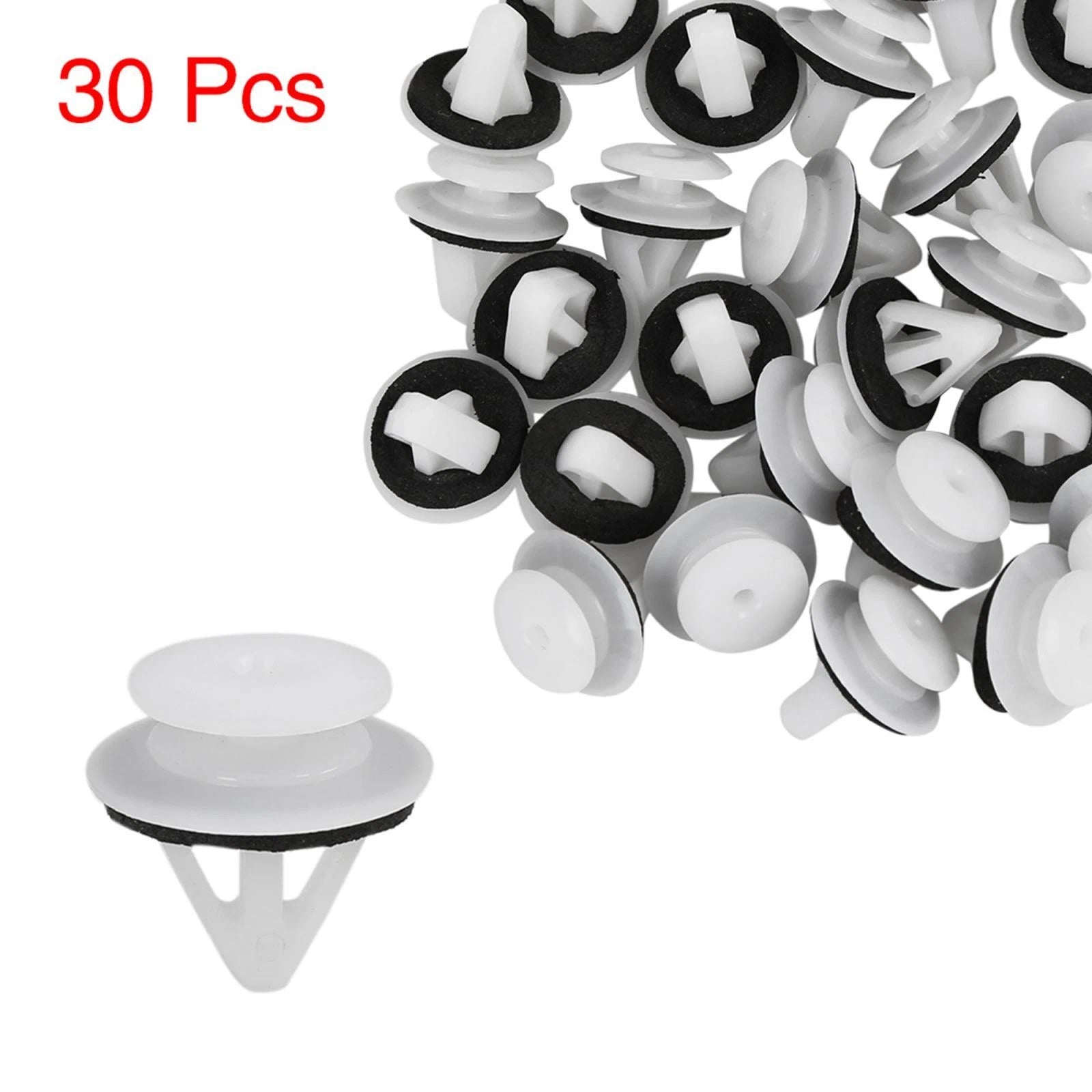 30pcs Nylon Door Trim Panel Retainer Clips G18K-51-SJ3 for Mazda